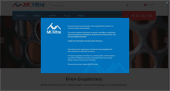 Desktop Screenshot of mcfiltre.com